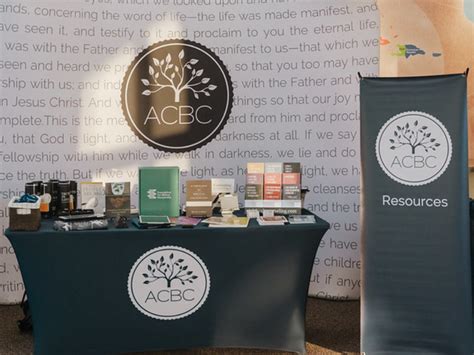2024 Acbc Exhibiting Schedule Association Of Certified Biblical Counselors