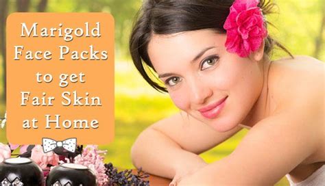Marigold Face Packs To Get Fair Skin At Home