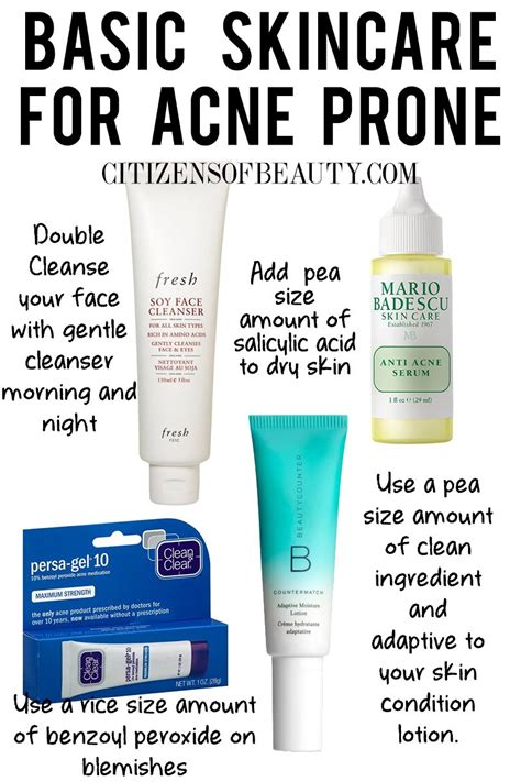 Skincare Routine For Acne Prone Skin U Know Whats