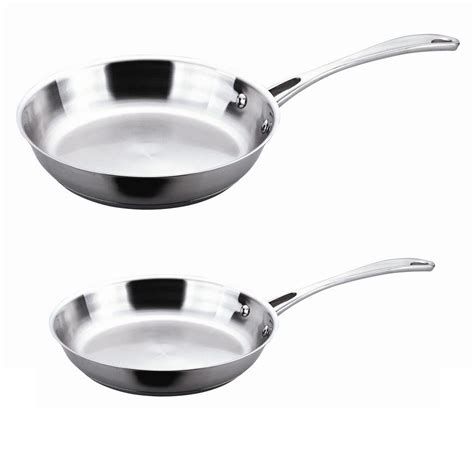 Popular stainless frying pans of good quality and at affordable prices you can buy on aliexpress. BergHOFF Copper Clad 2-Piece 18/10 Stainless Steel Fry Pan ...