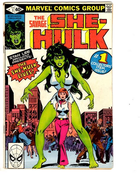 She Hulk 1 FN Marvel Comic Book 1st Appearance Key Issue Avengers