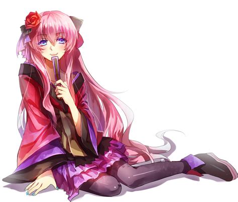 Megurine Luka Vocaloid And 2 More Drawn By Magicpants