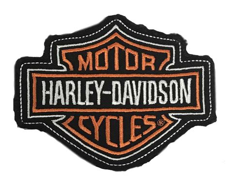 Free shipping on many items | browse your favorite brands | affordable prices. Harley-Davidson Genuine Orange Bar & Shield Frayed Emblem Patch, 4 x 3 inches | eBay