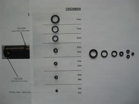Crosman Crossman 130 137 Pistol Reseal Seal Repair Kit And Guide Ebay