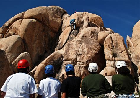 Joshua Tree Rock Climbing With Boy Scout Troop 330 Southern