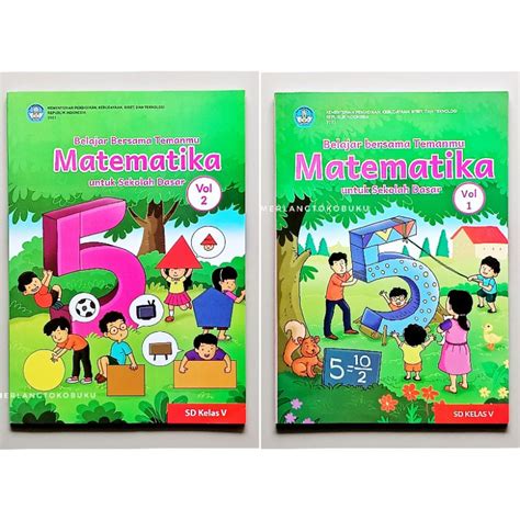 Jual Buku Belajar Bersama Temanmu Matematika Kelas 5 Sd Vol 1 And 2