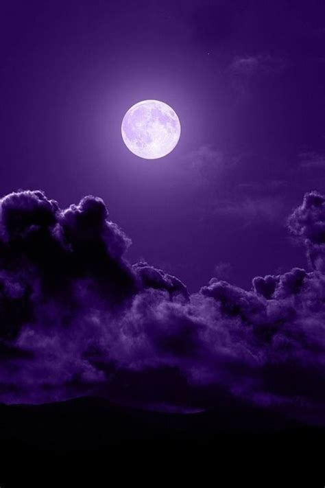 Purple Moon Wallpapers Posted By Ryan Thompson