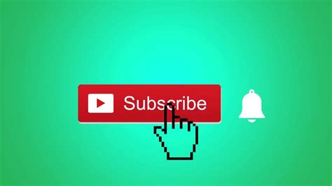 Animated Subscribe Button And Bell Notification Free Download Youtube