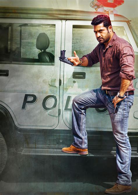 Jr Ntr Rocks In Temper First Look Posters Official Logo Unveiled