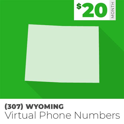 307 Area Code Phone Numbers For Business 20month