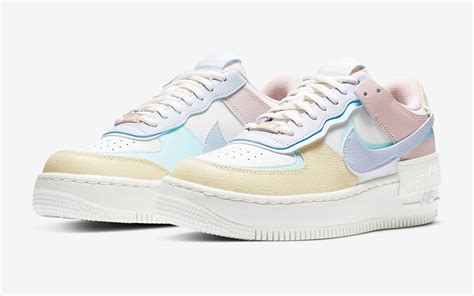 The lace unit features a light purple trim, matching the toe box and the side panel. Nike WMNS Air Force 1 Shadow ''Pastel'' - CI0919-106 ...