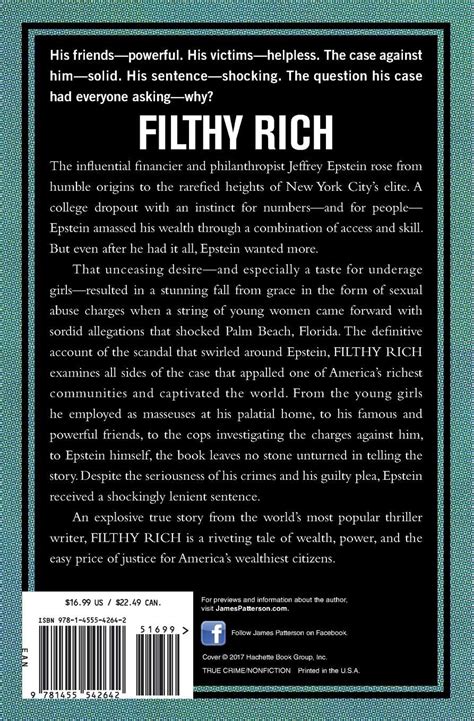 filthy rich the shocking true story of jeffrey epstein the billionaire s sex scandal james