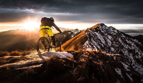 Eintritt Wiederholen Acht Hintergrundbilder Mountainbike Berühren