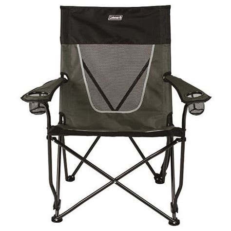Coleman Ultimate Comfort Folding Sling Chair Gray