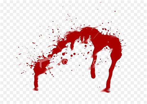 Blood Splatter Film A Mass Of Blood Png Download 25011412 Free