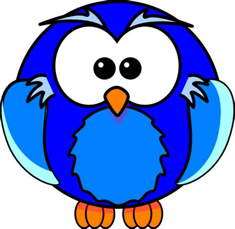 Blue Owl Clip Art At Vector Clip Art Online