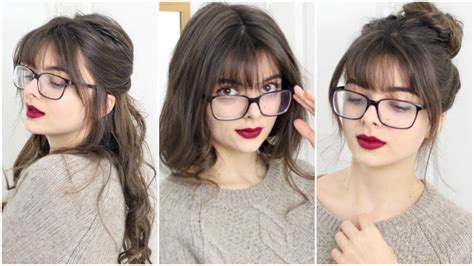 Share 91 Hairstyles Bangs With Glasses Best Vn