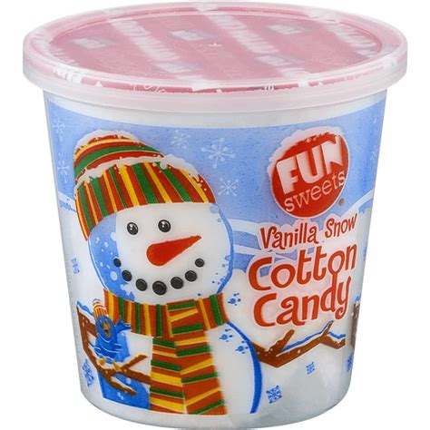 Fun Sweets Fun Sweets Cotton Candy Snwmn 15 Oz Packaged Candy