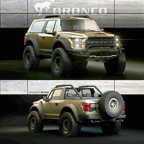 A Bronco Raptor Rendering Fordbronco