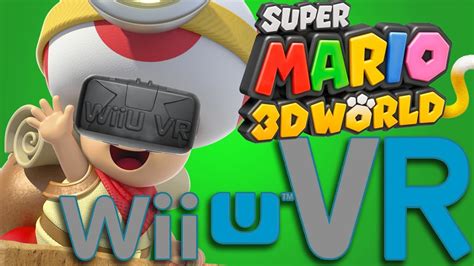 Super Mario 3d World Vr Wiiu Vr Youtube