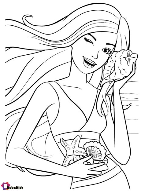Free Printable Barbie Coloring Pages Printable Free Templates Download