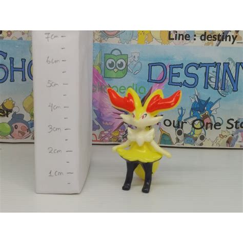 Jual Braixen Mode A Pokemon Figure Gen 6 Mainan Anak Shopee Indonesia