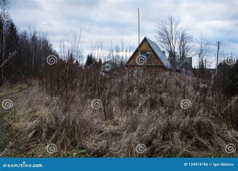 Typical Russian Cottage Editorial Photo Image Of Cottage 134914786