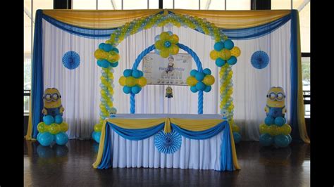 Find birthday party themes for your celebration at party city. Despicable Me Minion Theme Decorations - Specialized for ...