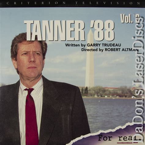 Tanner 88 Vol 2 Laserdisc Rare Laserdiscs Criterion Laserdiscs