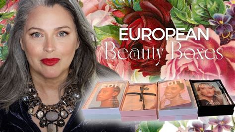 european beauty box glossybox and lookfantastic unboxing youtube
