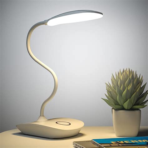 Deeplite Battery Operated Desk Lamp Led Desk Light 3 Lighting Modes