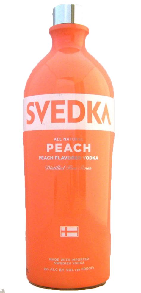 Svedka Peach Vodka 750ml Luekens Wine And Spirits