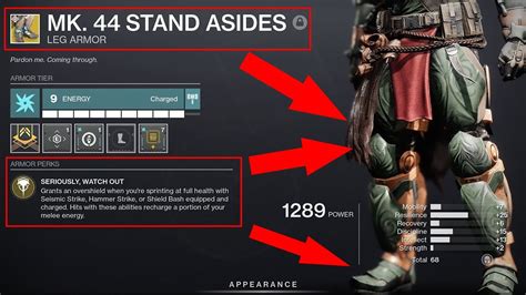 Are Mk 44 Stand Asides Good In Pve Youtube