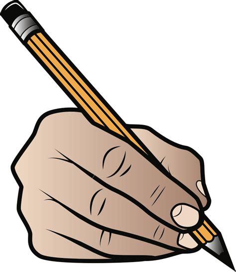 Writing With Pencil 2 Openclipart