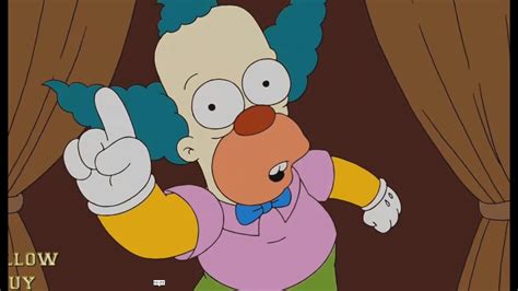The Simpsons Circus Actor Krusty The Clown Youtube