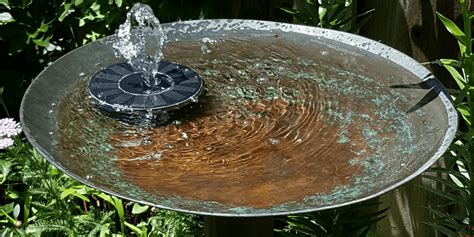 You'll never have to spend more on electricity since the energy from the sun will power them. Let Them Drink Water: Urban Gardens, Solar Fountains ...