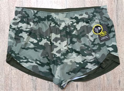 Athletic Works Womens Driworks Core Running Shorts Size Xl 16 18 Green Camo Nwt Ebay