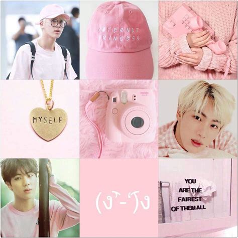 Bts Pink Aesthetic Armys Amino