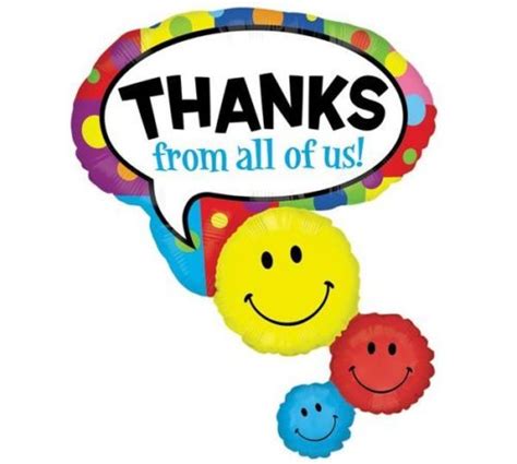 Thank You Images With Smiley Face Clipart Best