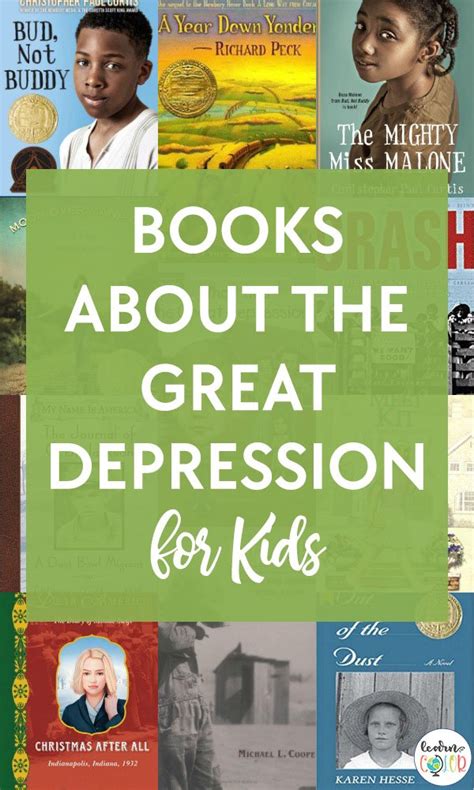 The Great Depression Books For Kids Elementary And Middle School