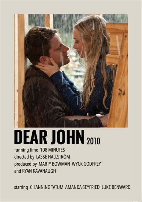 Dear John By Millie Romance Movie Poster Indie Movie Posters Movie