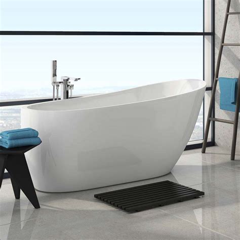 Windsor Sterling 1675 X 720mm Modern Slipper Freestanding Bath