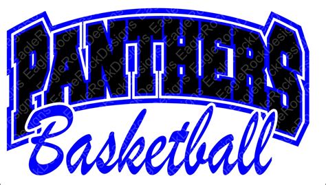 Panthers Basketball Svg Dxf Eps Cut File Panthers