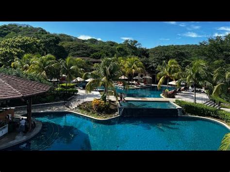 Dreams Las Mareas Resort Costa Rica Complete Pool Area Walkthrough