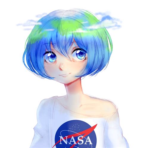 Earth Chan By Hikkage Rsolarsysgals