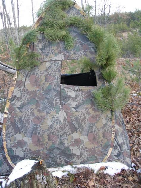 The Most Common Mistakes Made Using Ground Blinds Averageoutdoorsman