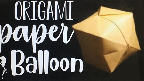 How To Make A Paper Balloon Youtube