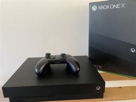 Microsoft Xbox One X 1tb Console Boxed 1 Controller 889842306200 Ebay