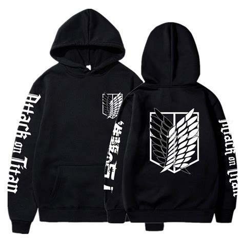 Attack On Titan Hoodie Anime Graphic Hoodie Attack On Titan Store
