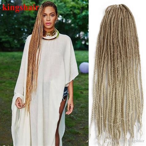 Queen b braid 3+1 value pack 4x multi 50. 2019 30 Inch Box Braid Ombre Blonde Synthetic Braiding ...